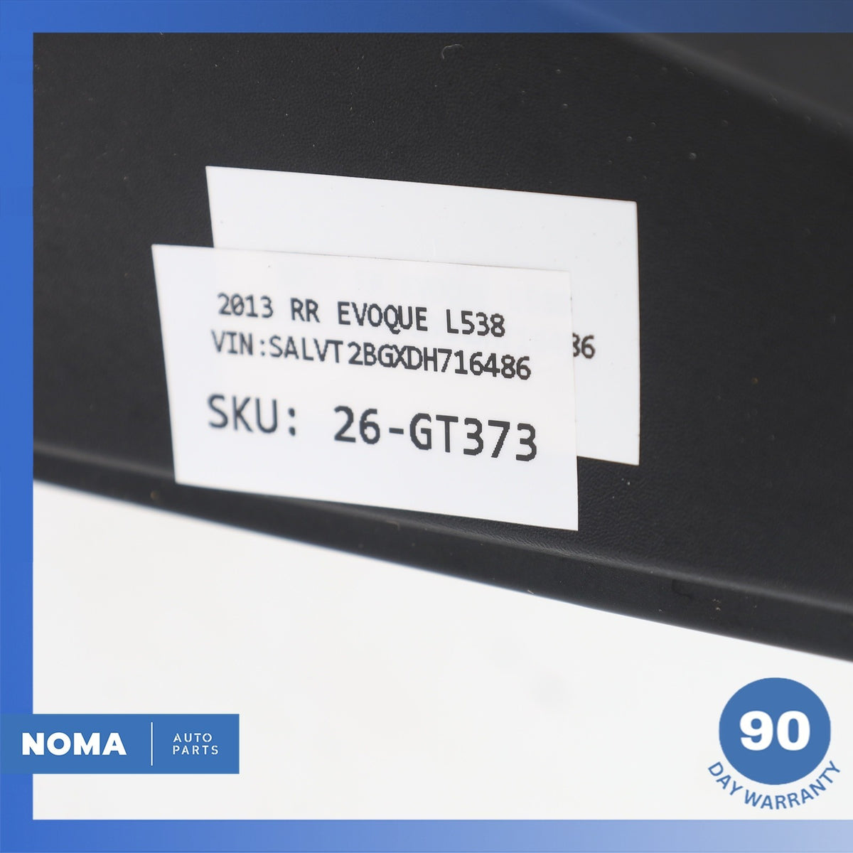 12-16 LR Range Rover Evoque L538 4DR Rear Trunk Spoiler Wing w/ Brake Light OEM - photo 21