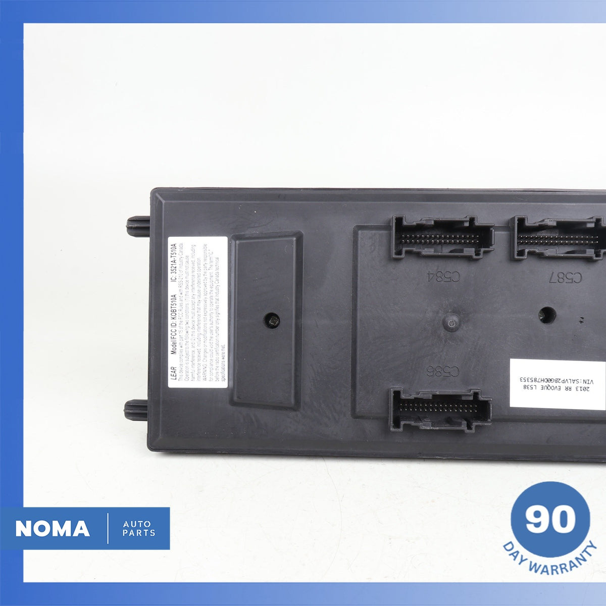 12-13 LR Range Rover Evoque L538 Body Control Module Fuse Relay Box OEM - photo 11