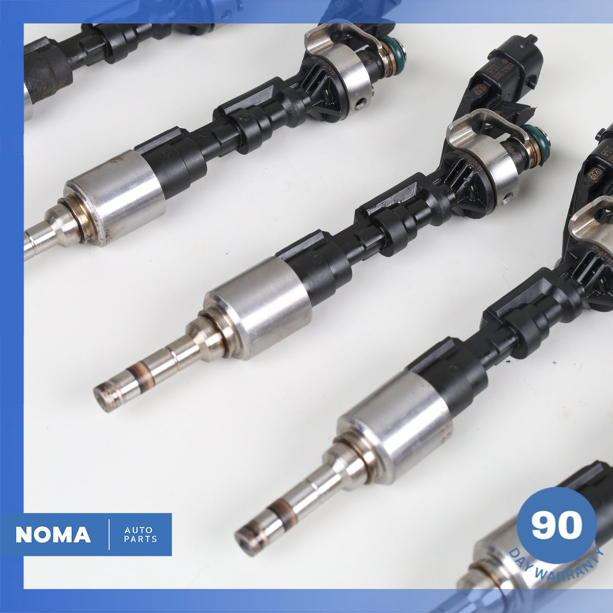 13-21 Jaguar X351 XJ F-Pace XF RR L494  3.0 AJ126S Fuel Injector Set OEM - photo 6