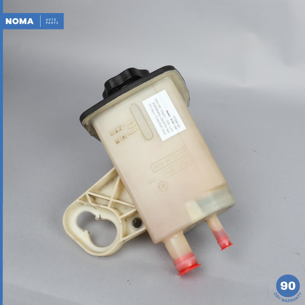 03-08 Jaguar S-Type X202 Power Steering Fluid Reservoir Bottle XW433R700AC OEM - photo 15
