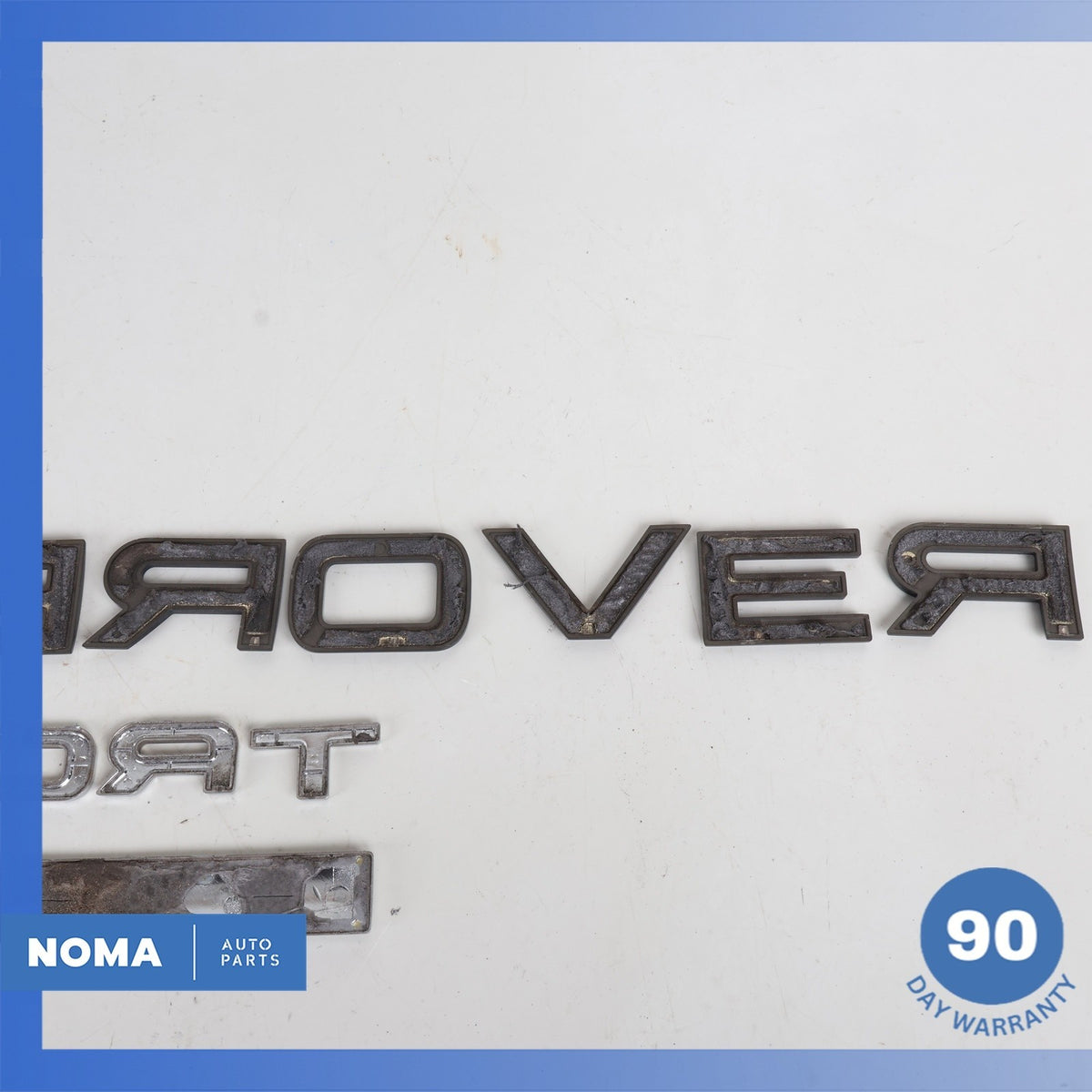 14-17 LR Range Rover Sport Supercharged L494 Trunk Logo Emblem Badge Set OEM - photo 6