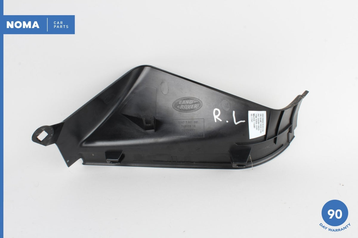03-12 Land Rover Range Rover L322 Rear Left Driver Side Kick Panel Cover OEM - photo 5
