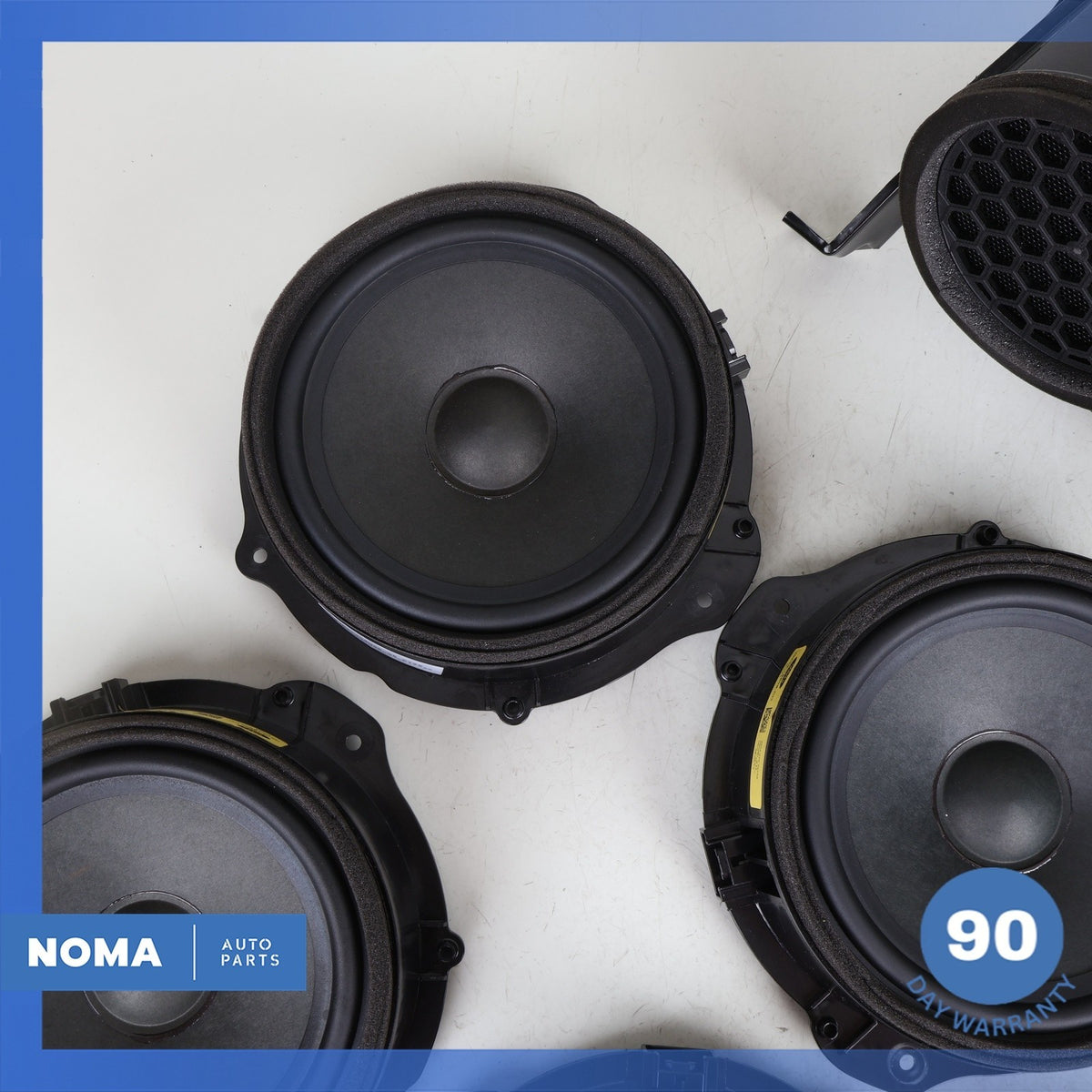 17-21 Jaguar X760 XE Front & Rear Premium Audio 1200W Speaker Set OEM 61k - photo 7