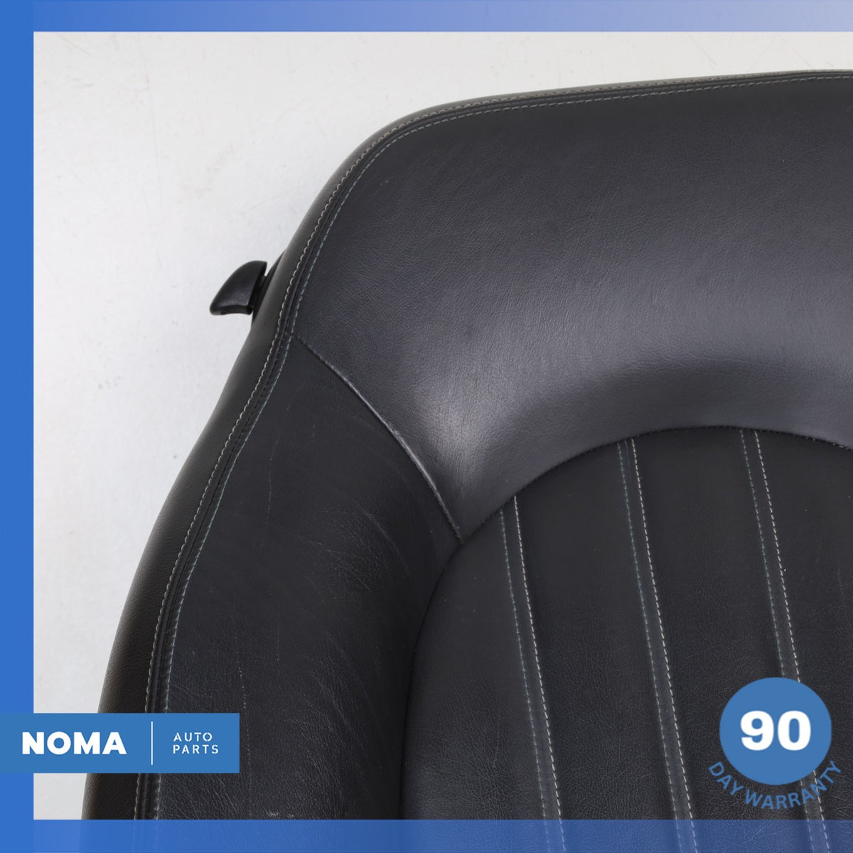 00-06 Jaguar X100 XK8 Right Top Upper Seat Cushion Black 3W8364572AA OEM - photo 7