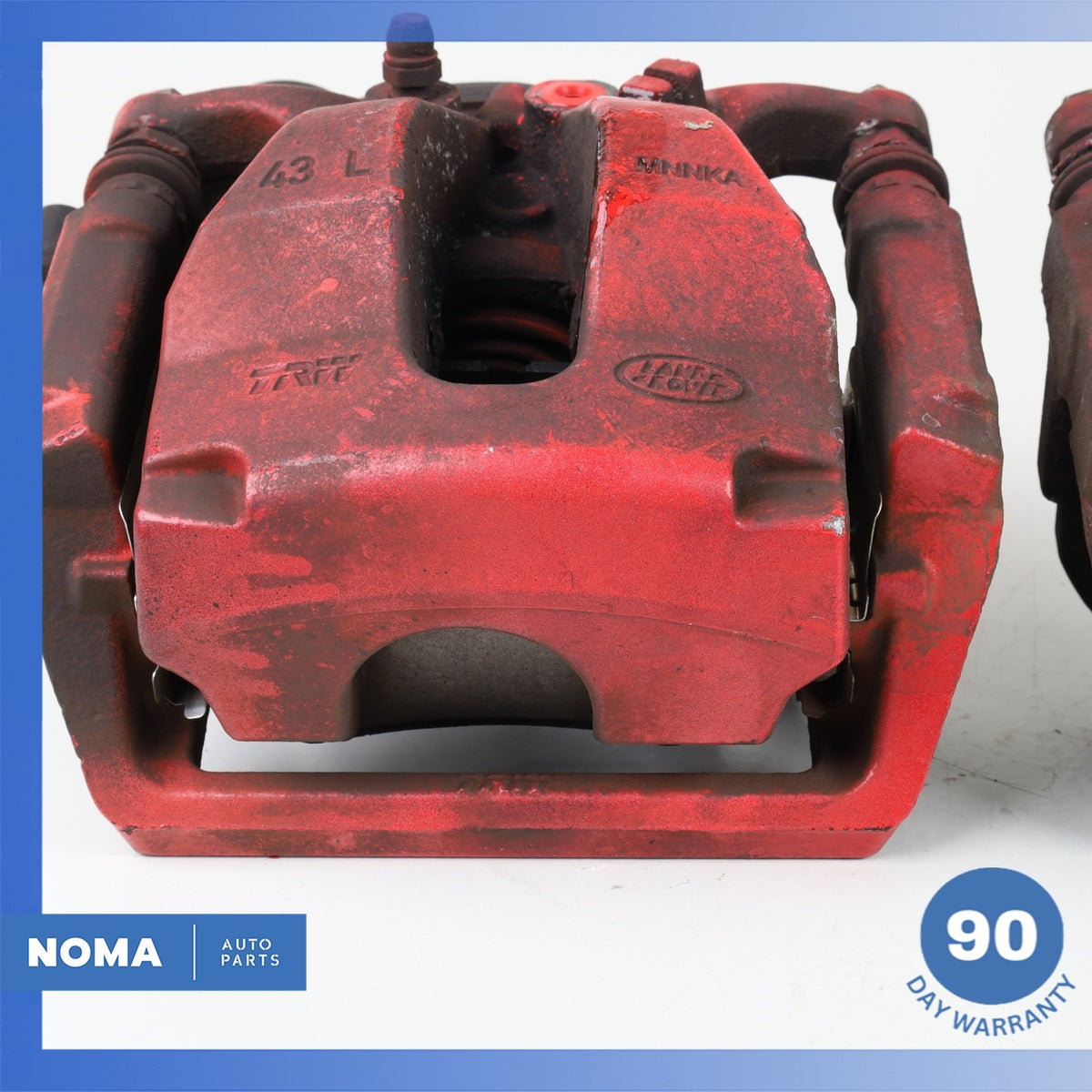 13-17 LR Range Rover L405 L494 Rear Left & Right Side Brake Caliper Set OEM - photo 5
