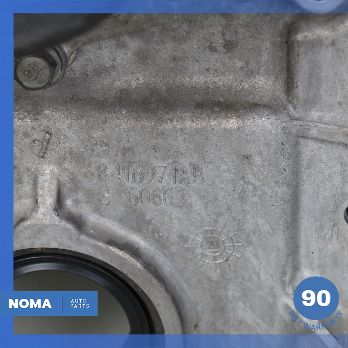 09-25 Dodge LD Charger 5.7L HEMI EZH Engine Timing Chain Cover OEM 74k - photo 4