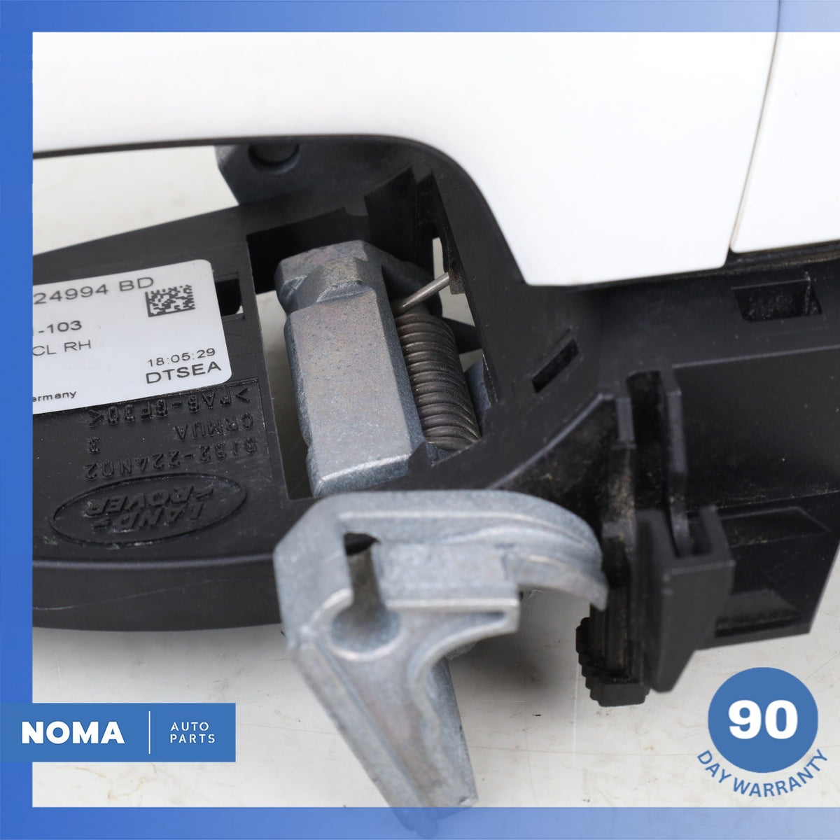 12-15 LR Range Rover Evoque L538 Rear Right Door Lock w/ Handle Keyless Go OEM - photo 8