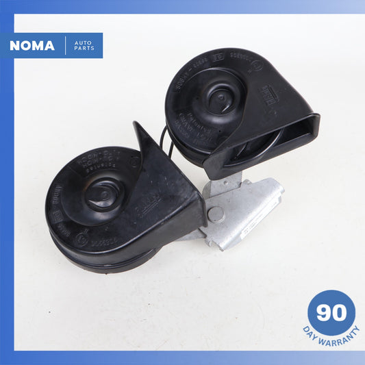 2004 Jaguar X100 XK8 Left & Right Low High Tone Signal Horn Set of 2 OEM - photo 1