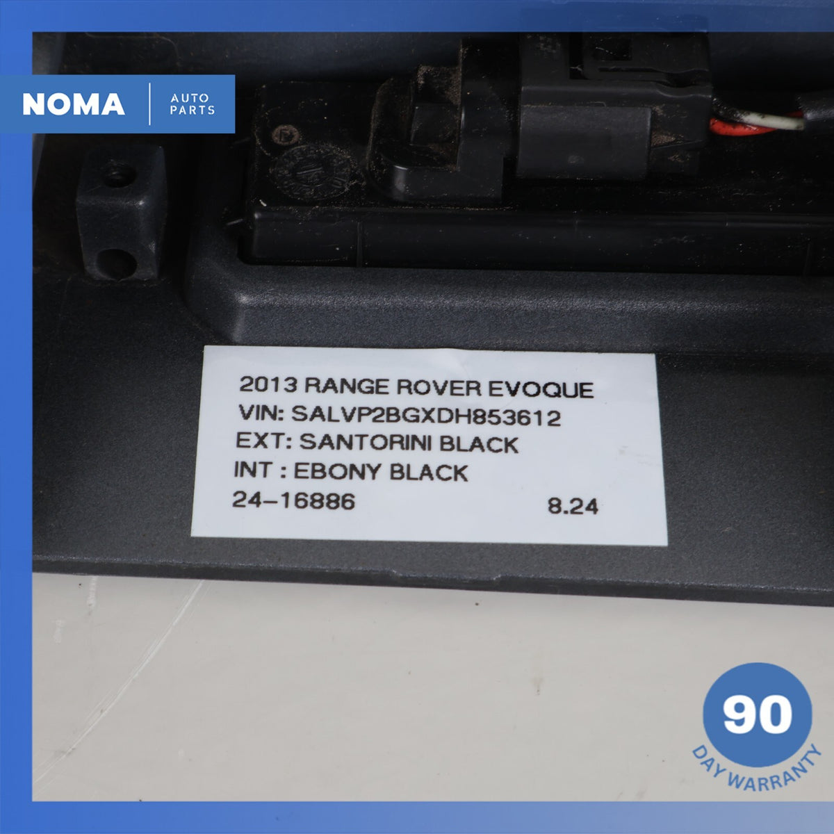 12-15 Range Rover Evoque L538 Rear Trunk Bezel License Plate Light Lamp Trim OEM - photo 19
