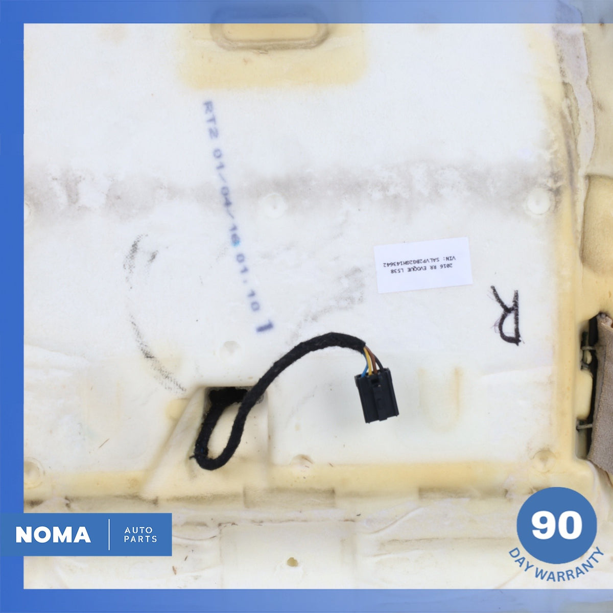 16-19 LR Range Rover Evoque L538 Front Right Side Lower Bottom Seat Cushion OEM - photo 17