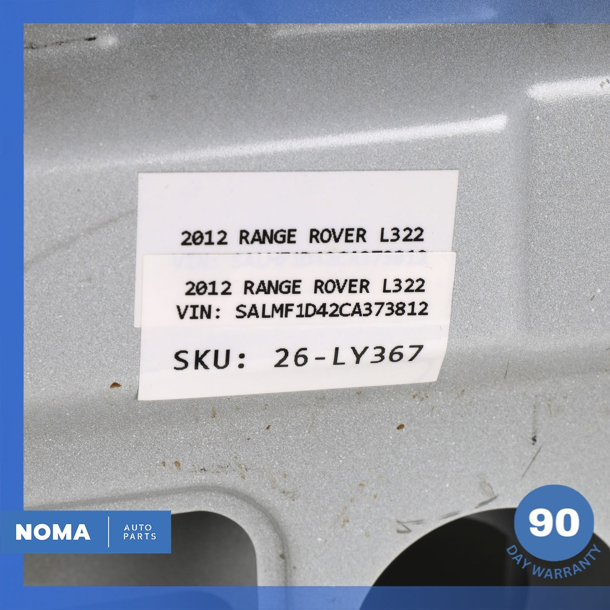 03-12 LR Range Rover L322 Lower Trunk Lid Liftgate Tailgate Hatch Shell OEM - photo 10