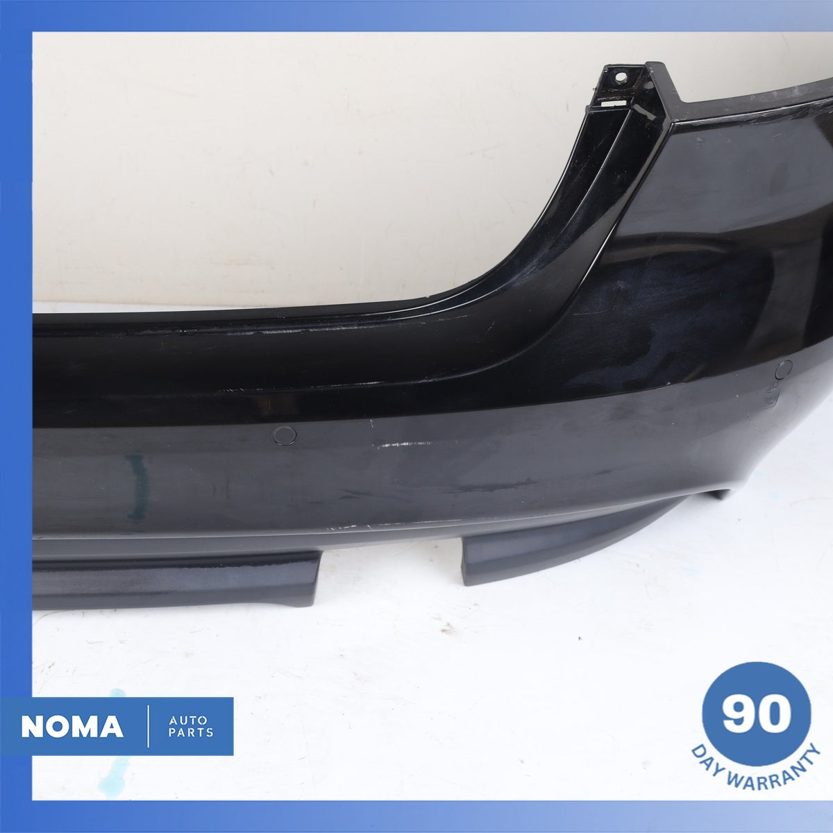 17-19 Jaguar X760 XE Rear Bumper Cover Panel Black GX7317A958BD OEM 61k - photo 5