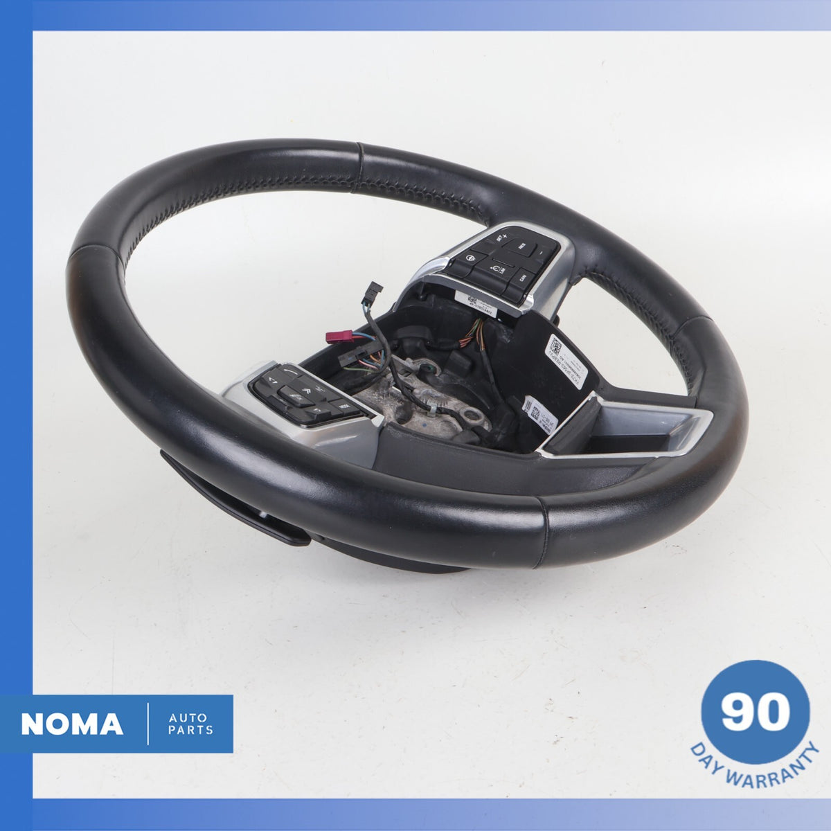 15-19 LR Discovery Sport L550 Heated Steering Wheel w/ Paddle Shifters Black OEM - photo 11