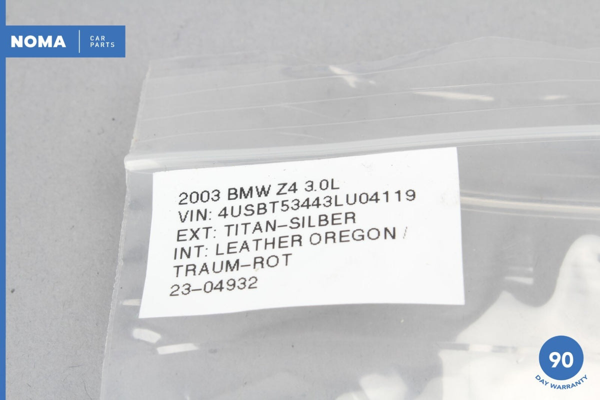03-08 BMW Z4 E85 E86 Front Right & Left ABS Wheel Speed Sensor Harness Set OEM - photo 13