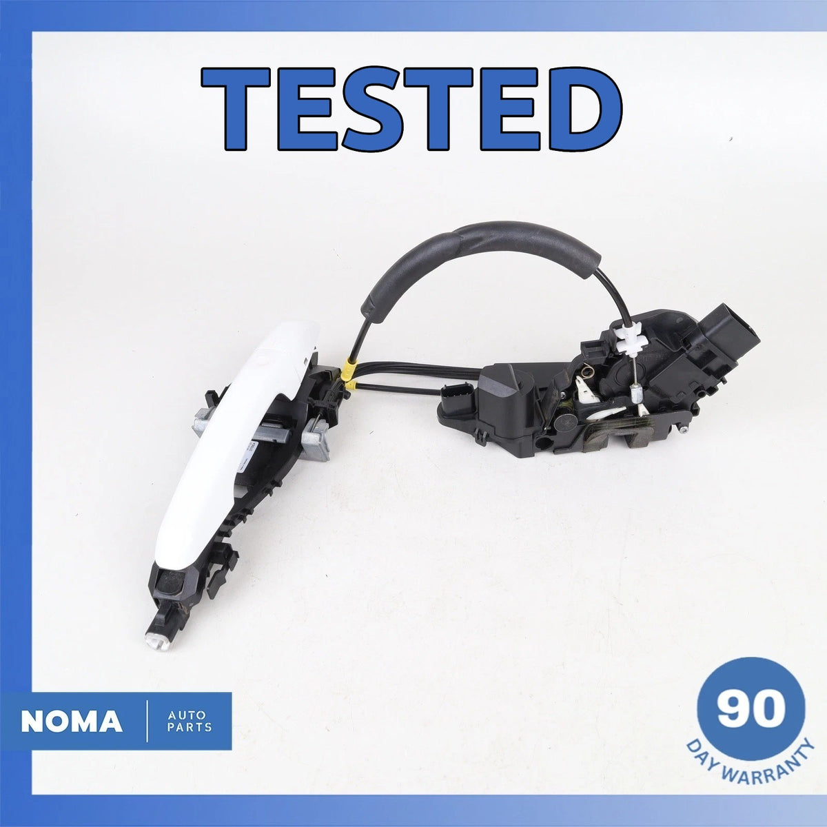 12-15 LR Range Rover Evoque L538 Front Left Door Lock w/ Handle Keyless Go OEM - photo 1