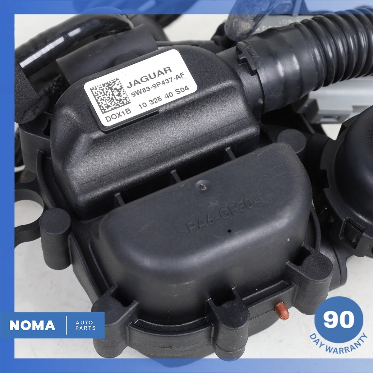 10-24 LR Range Rover L405 5.0L Inlet Manifold Vacuum Air Chamber Symposer OEM - photo 4