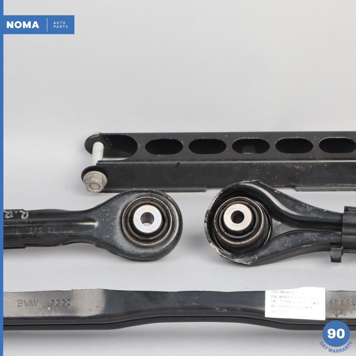 07-11 BMW 328i 335i E90 Rear Right Side Suspension Control Arm Set of 4 OEM - photo 13
