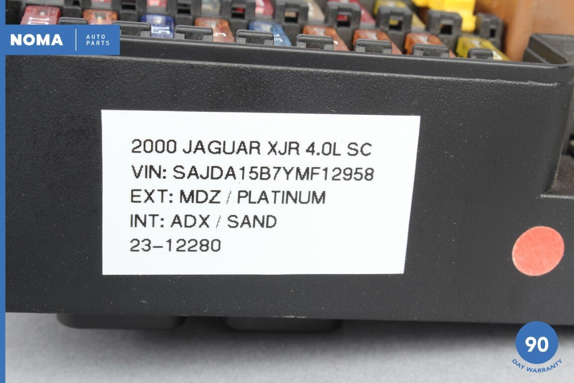 98-03 Jaguar XJ8 VDP X308 Heelboard Relay Fuse Junction Box 18 Way LNC2800BC OEM - photo 10