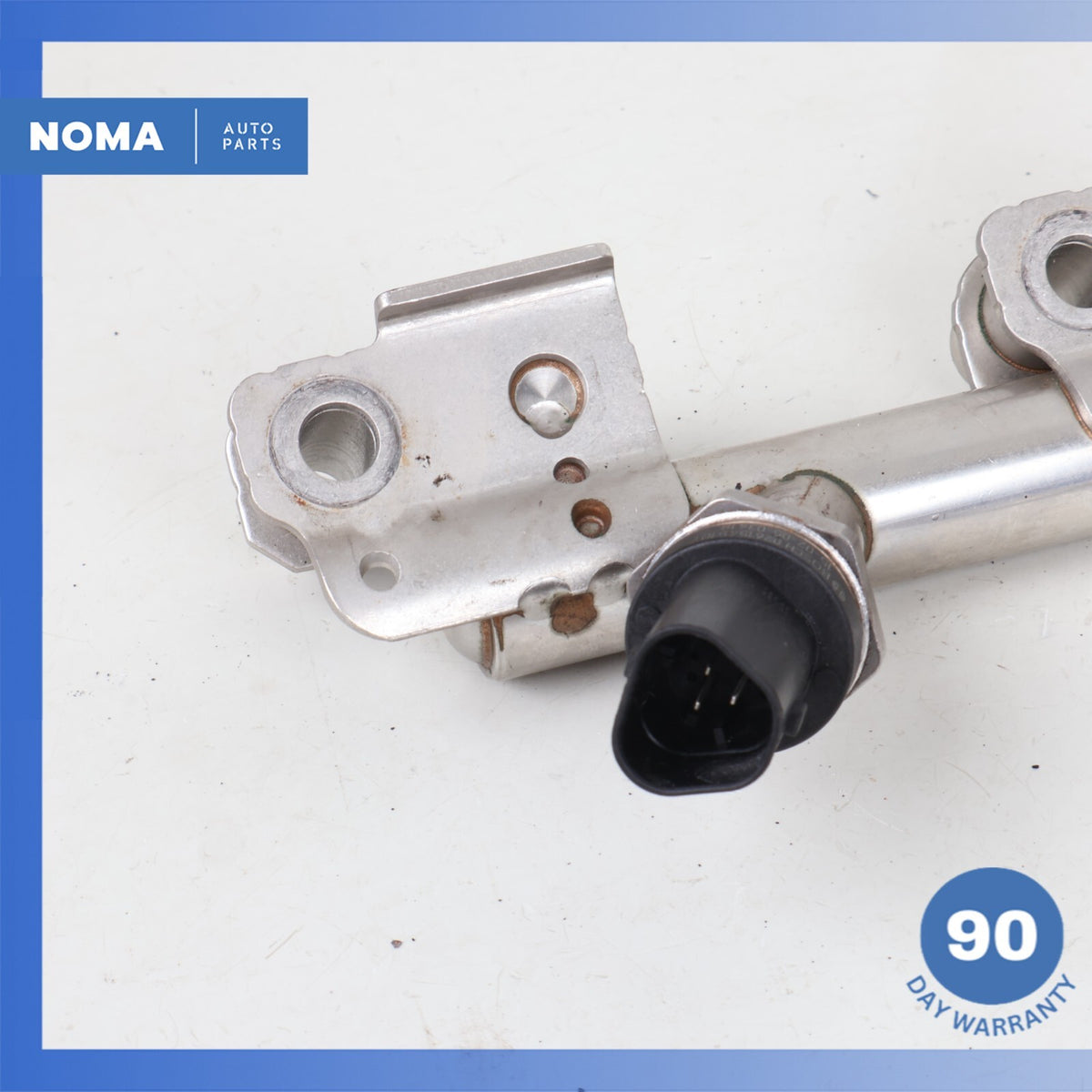 12-17 Range Rover Evoque L538 XF 2.0L Fuel Injector Rail Line Manifold OEM 59k - photo 13