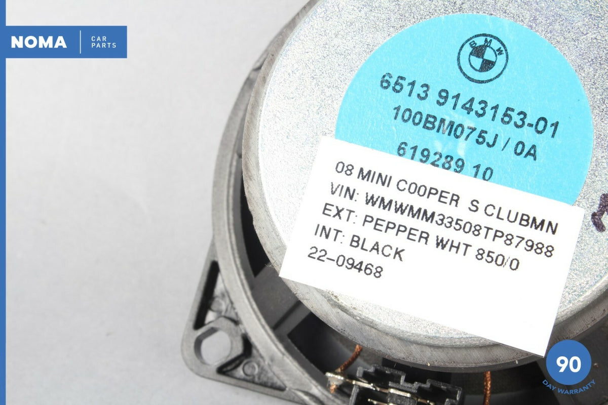 07-14 Mini Cooper S Clubman R55 Rear Parcel Shelf Sub Woofer HIFI Speaker OEM - photo 8