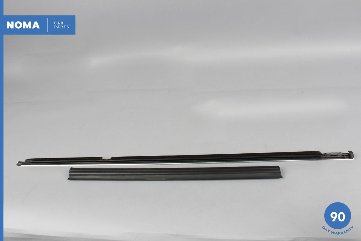 00-08 Jaguar S-Type X204 Rear Left Side Door Window Seal Set of 2 OEM - photo 7