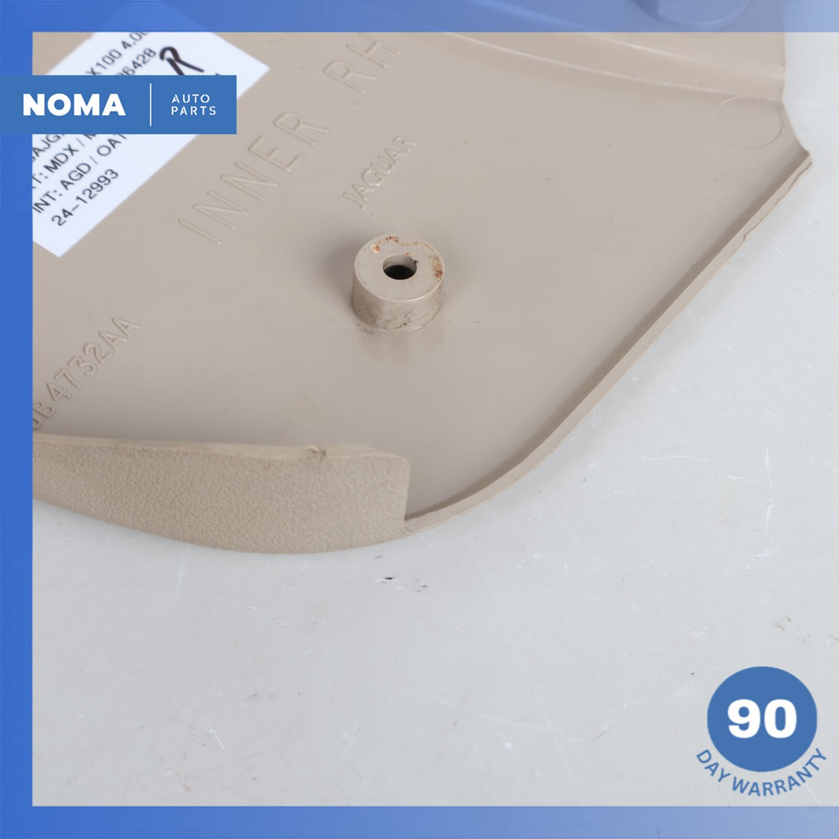 97-00 Jaguar X100 XK8 XKR Left Driver Side Inner Seat Cover Trim Beige OEM - photo 9