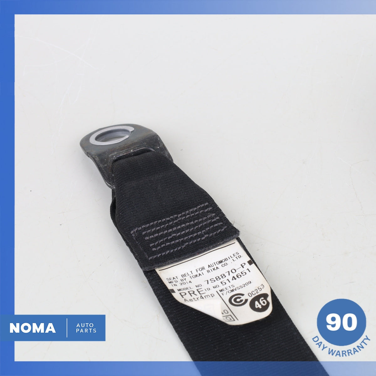 11-15 Lexus ZWA10 CT200h Front Left Driver Seatbelt Seat Belt 73220-76072 OEM - photo 10
