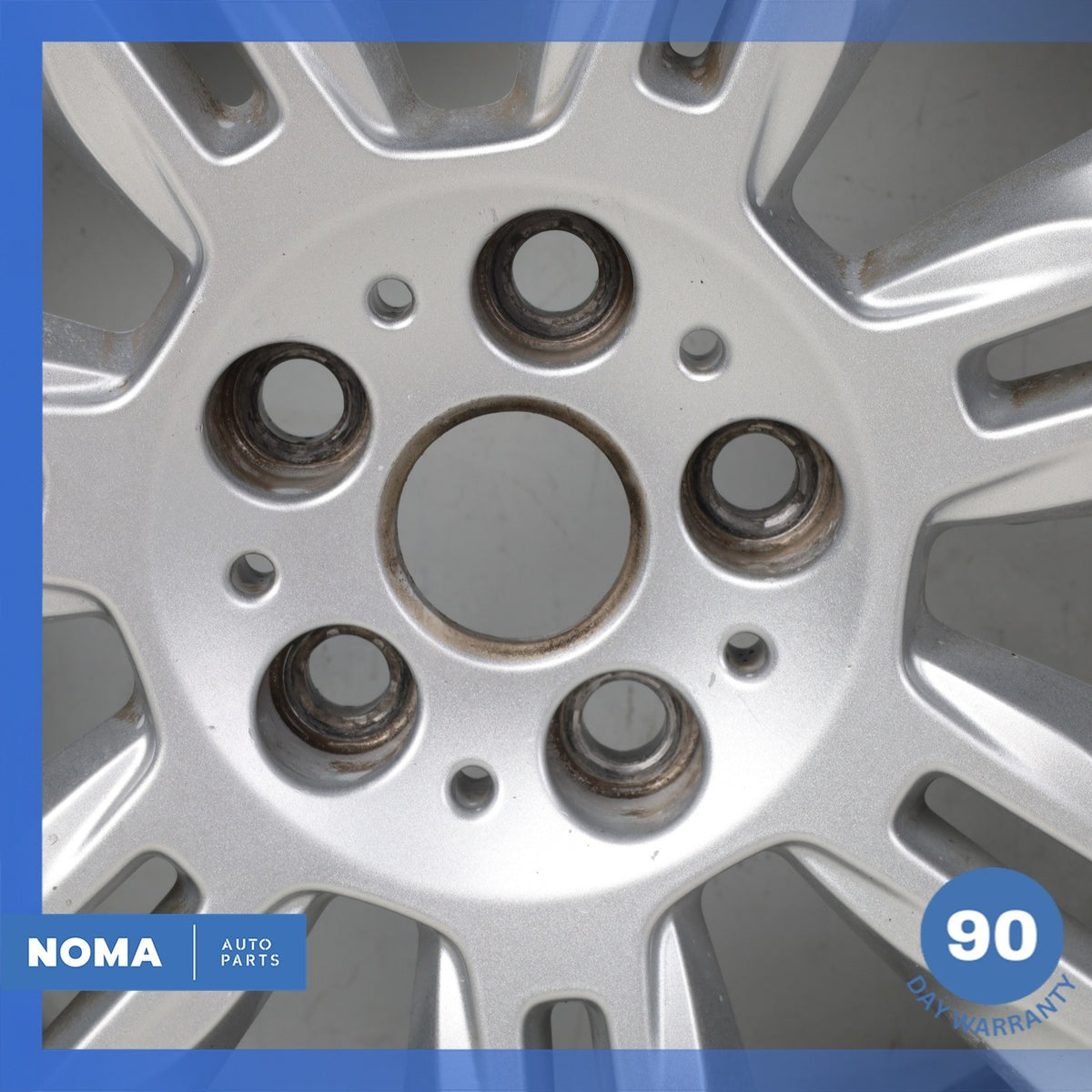 16-23 Jaguar X260 XF XE Chalice 9.5 x R18 18" Wheel Rim Silver T2H4952 OEM - photo 12