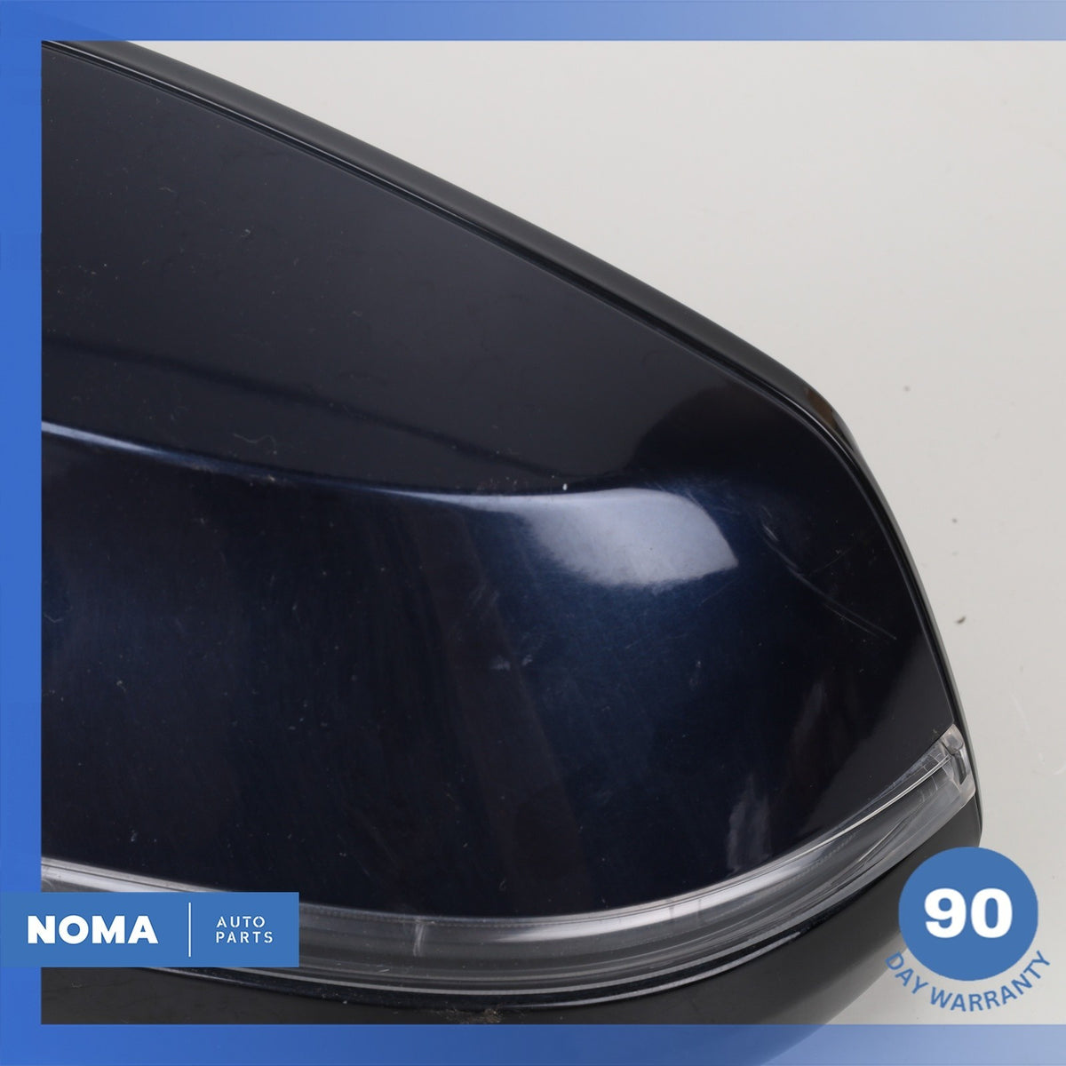 13-15 BMW F02 750i 740i Left Side Rear View Door Mirror Blue w/ Camera OEM - photo 11