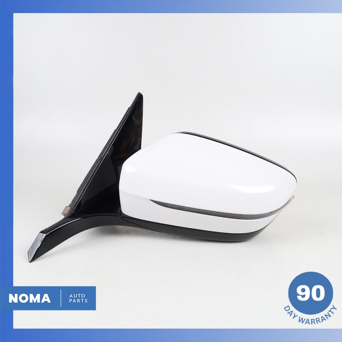 16-19 BMW G12 740i 750i Left Side Rear View Door Mirror 51167437157 OEM 76k - photo 7