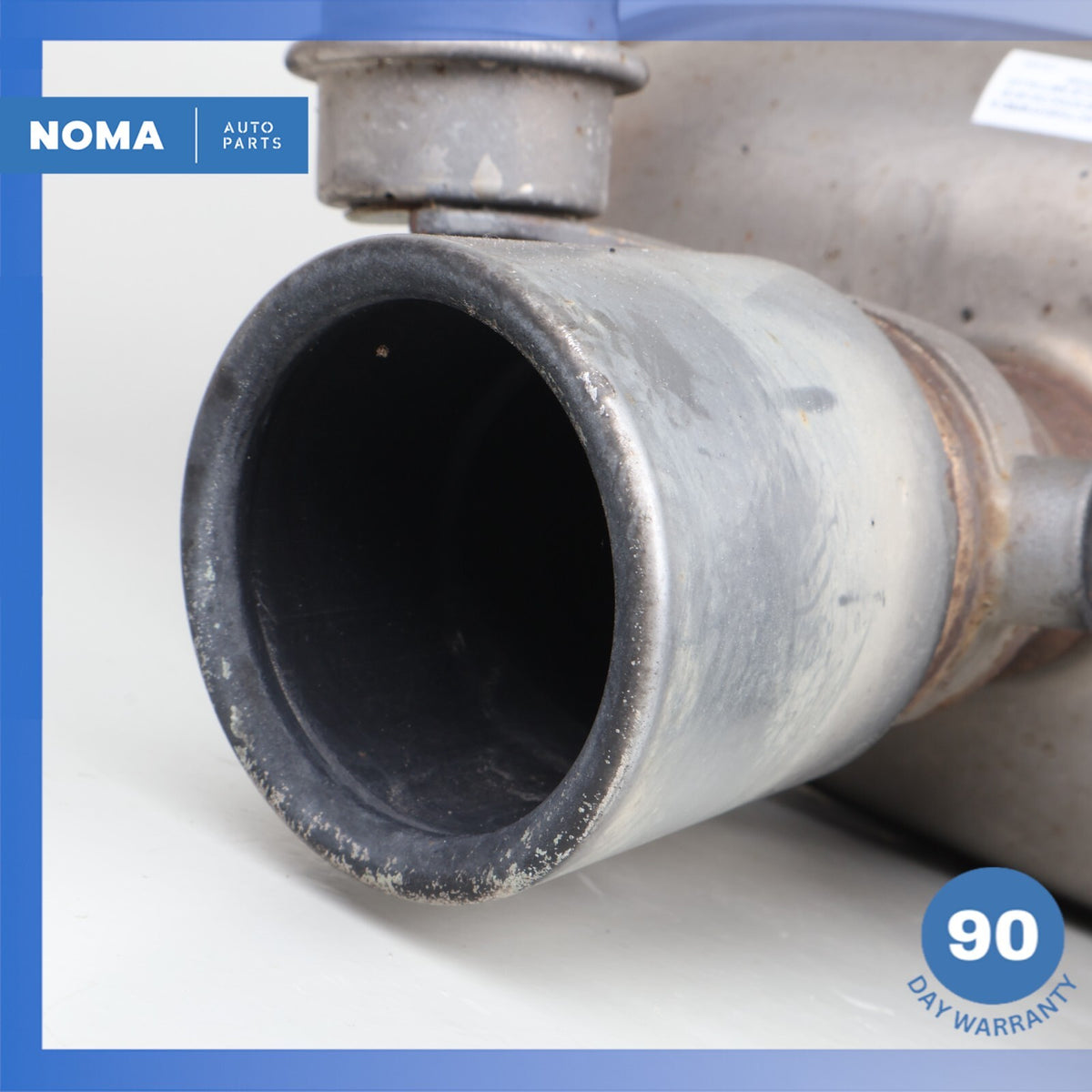 11-16 BMW F10 ActiveHybrid 5 535i Rear Left Side Exhaust Silencer Muffler OEM - photo 8