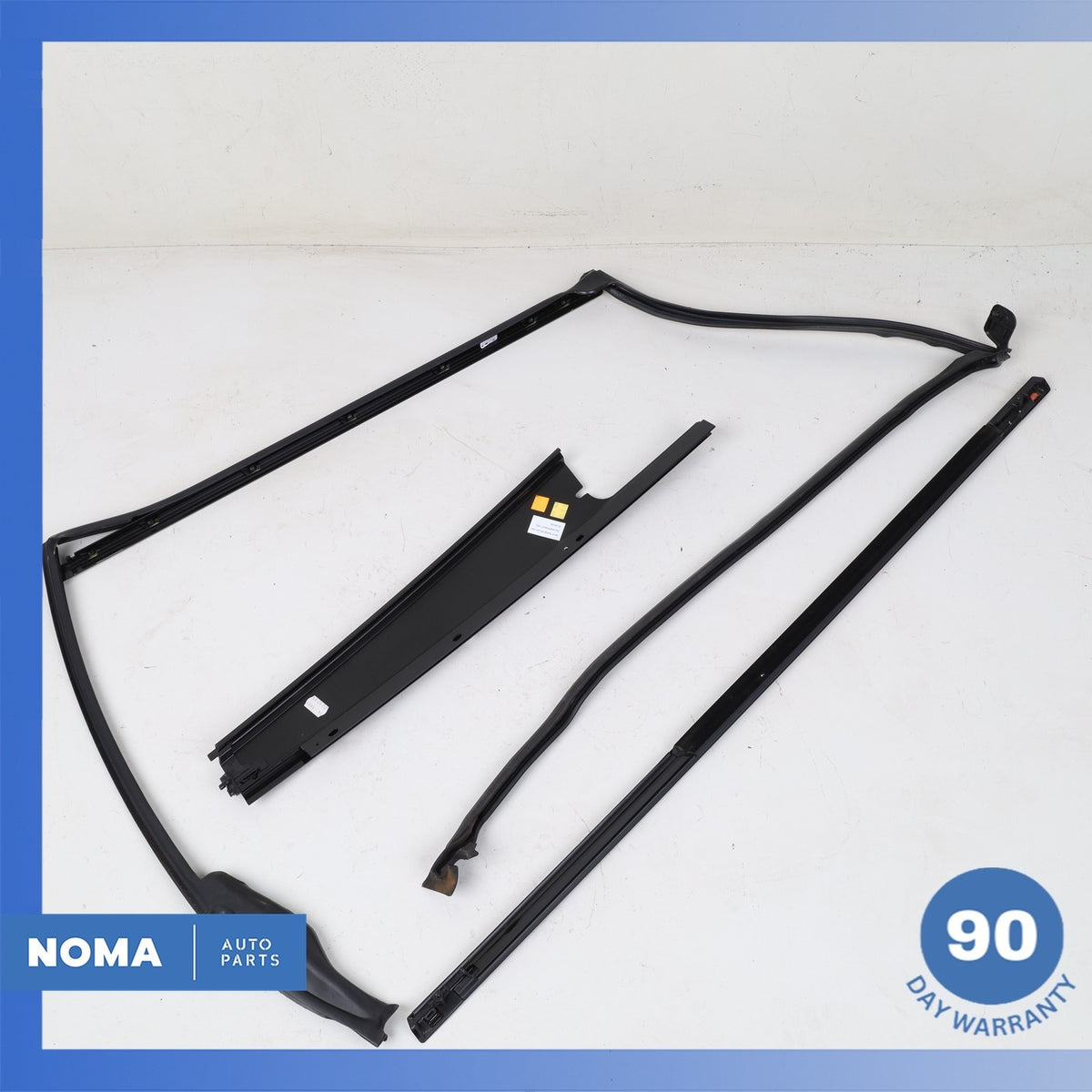 13-22 LR Range Rover L405 Rear Left Side Outer Door Window Molding Set OEM - photo 13