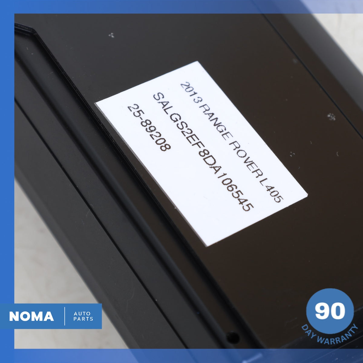 2013 Range Rover L405 Navigation Climate Touch Screen Right Control Module OEM - photo 5