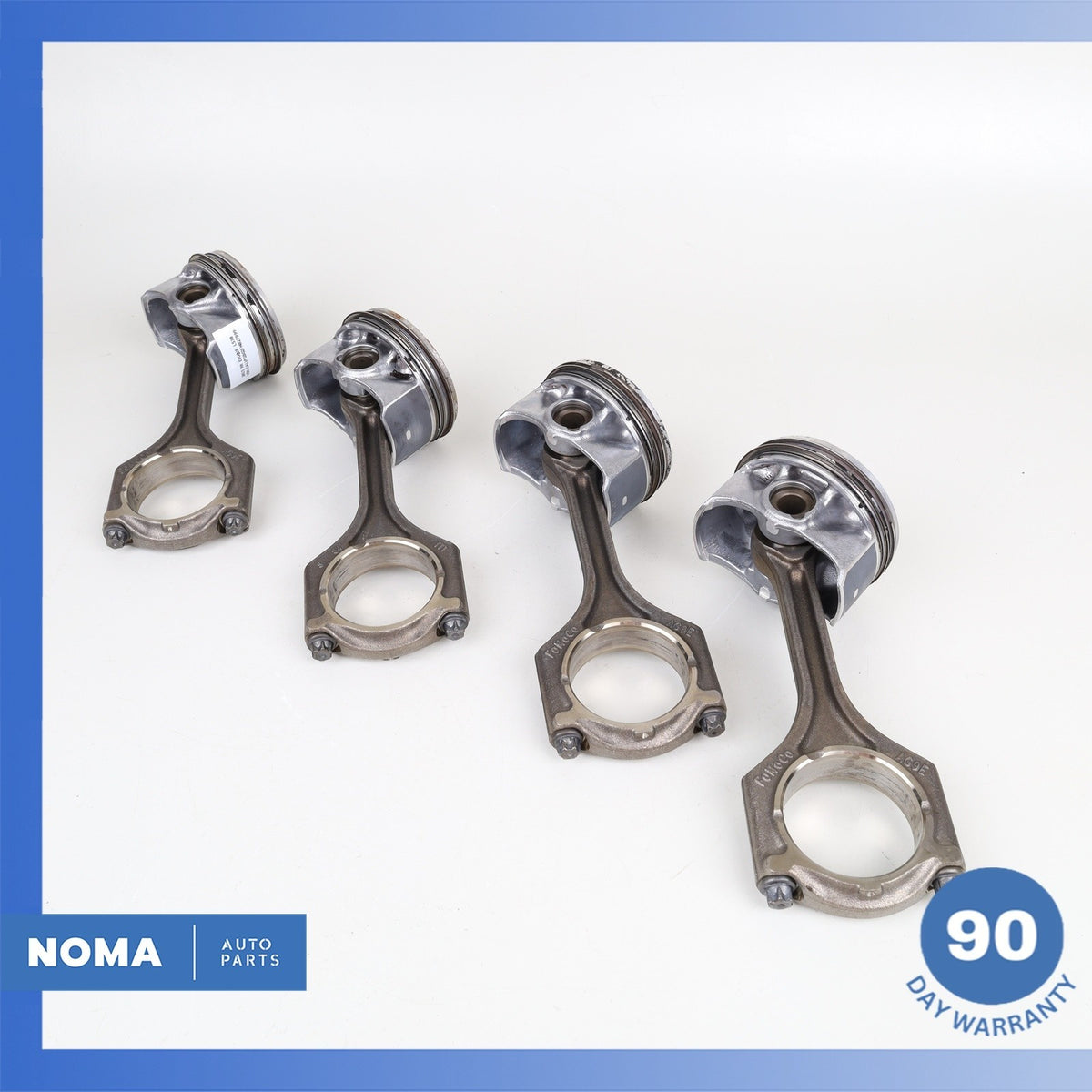 12-17 Range Rover Evoque L538 2.0L 204PT Engine Piston Connecting Rod Set OEM - photo 2
