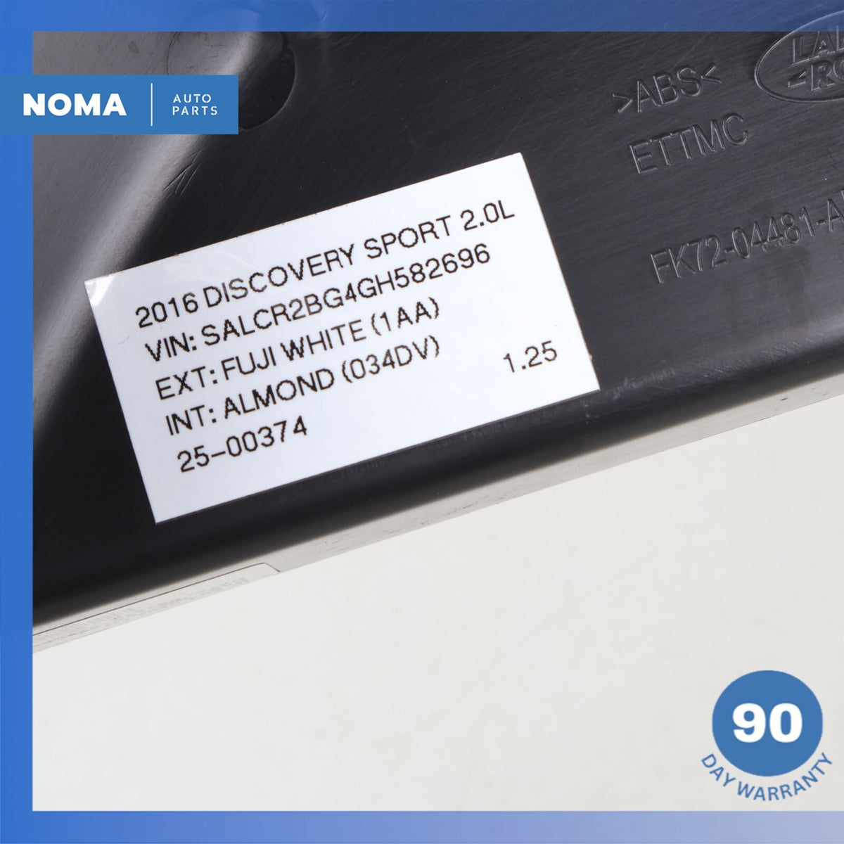 15-19 Land Rover Discovery Sport L550 Left Dash Dashboard End Trim Cover OEM - photo 15