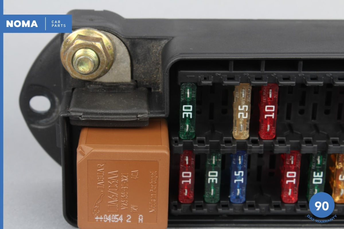 03-06 Jaguar XK8 X100 Right Engine Bay Room Relay Fusebox Fuse Box LJG2800CD OEM - photo 3