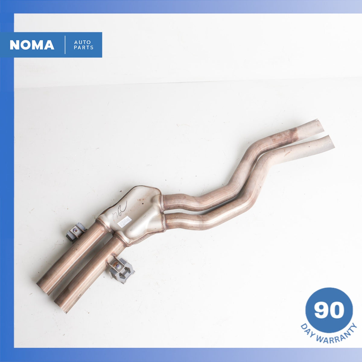 03-05 BMW E85 Z4 Center Exhaust Muffler Resonator Pipe 18107514157 OEM - photo 1