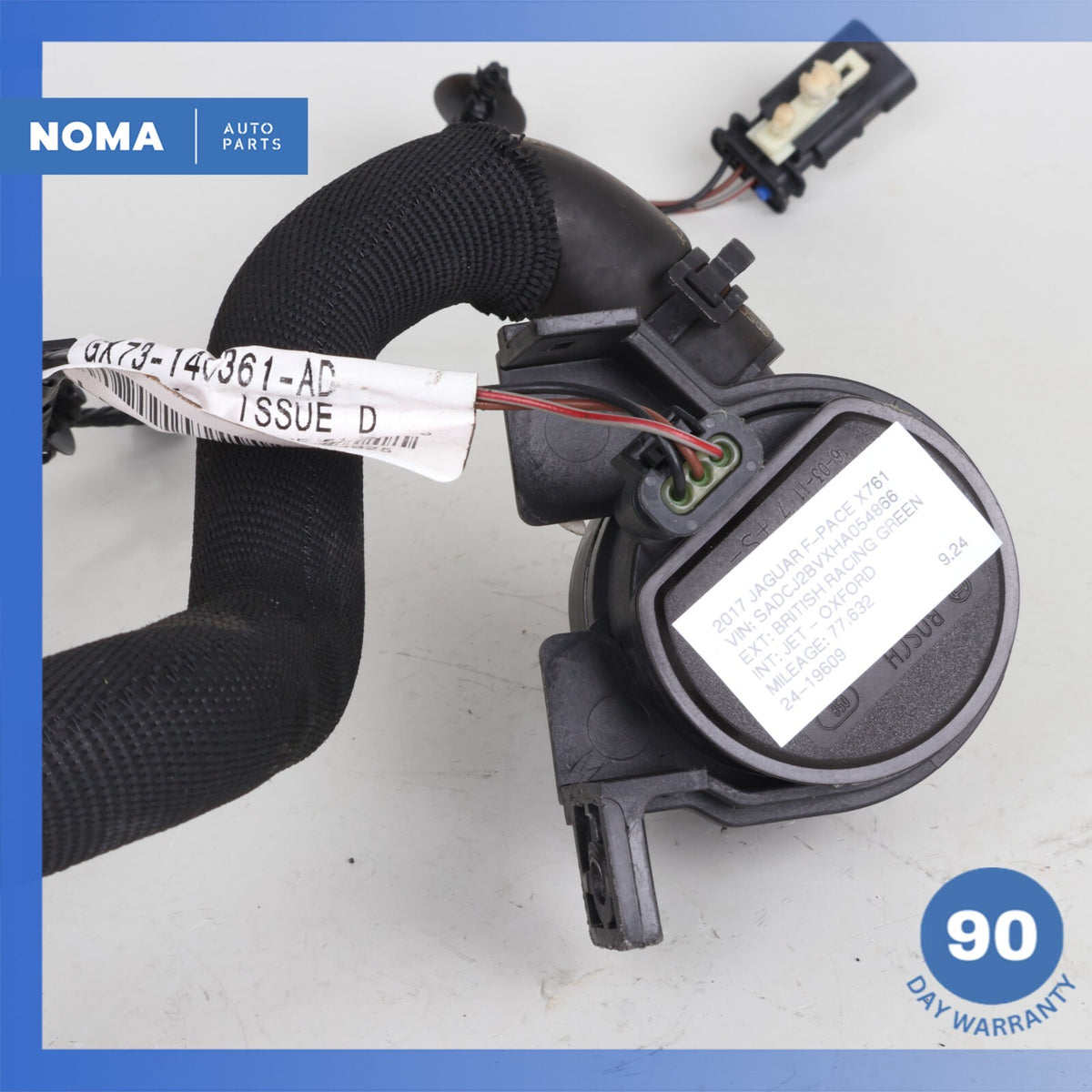 2017 Jaguar X761 F-Pace Auxiliary AUX Circulation Water Pump DX2318D474AC OEM - photo 9