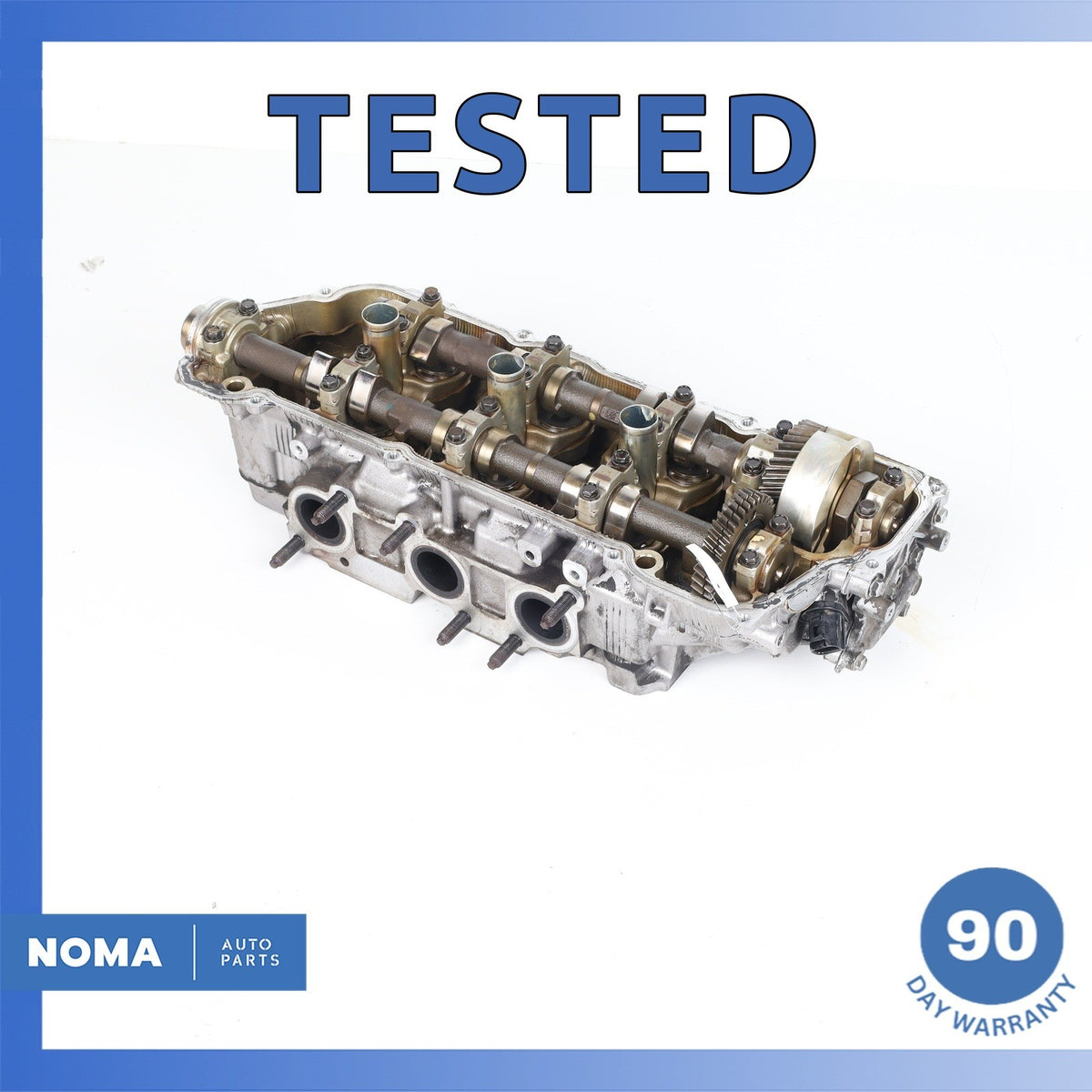 06-08 Lexus RX400h 3.3L V6 Hybrid 3MZ-FE Left Cylinder Head w/ Camshafts OEM - photo 1