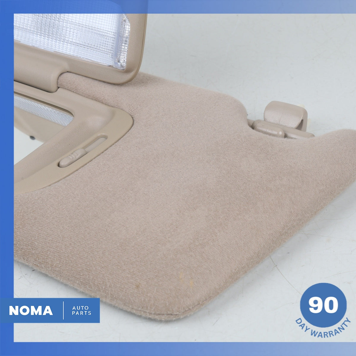 07-09 Lexus MHU33 RX400H RX350 Left Side Sunvisor Sun Visor Beige OEM - photo 2