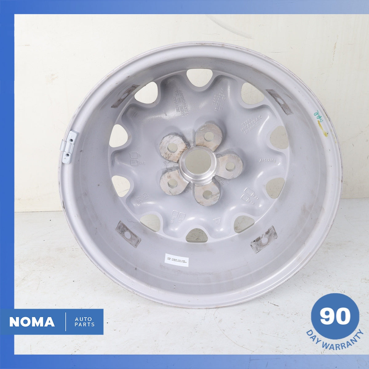 98-03 Jaguar X308 XJ8 Starburst 7 x R16 16" Wheel Rim Silver MNC6113AA OEM - photo 8