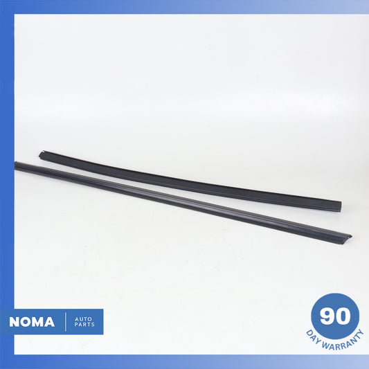 97-06 Jaguar X100 XKR XK8 Right & Left Door Outside Window Molding Seal Set OEM - photo 1