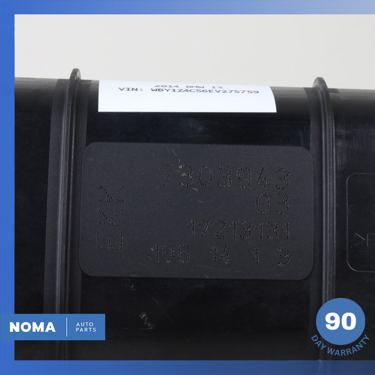 BMW i3 I01 Hybrid Fuel Evap Vapor Charcoal Canister 7303943 OEM - photo 7