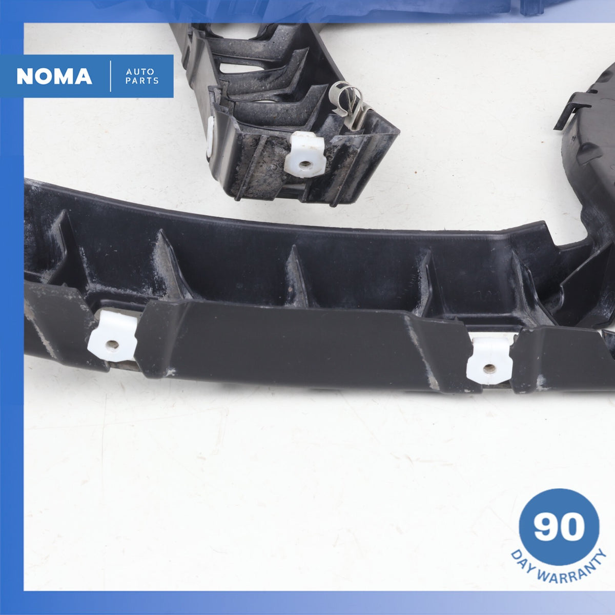 09-15 Jaguar X250 XF Rear Bumper Bracket Mount Support Set of 3 8X2317B861AD OEM - photo 6