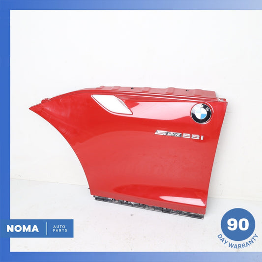 09-12 BMW E89 Z4 Left Driver Side Fender Assembly w/ Logo Red OEM - photo 1