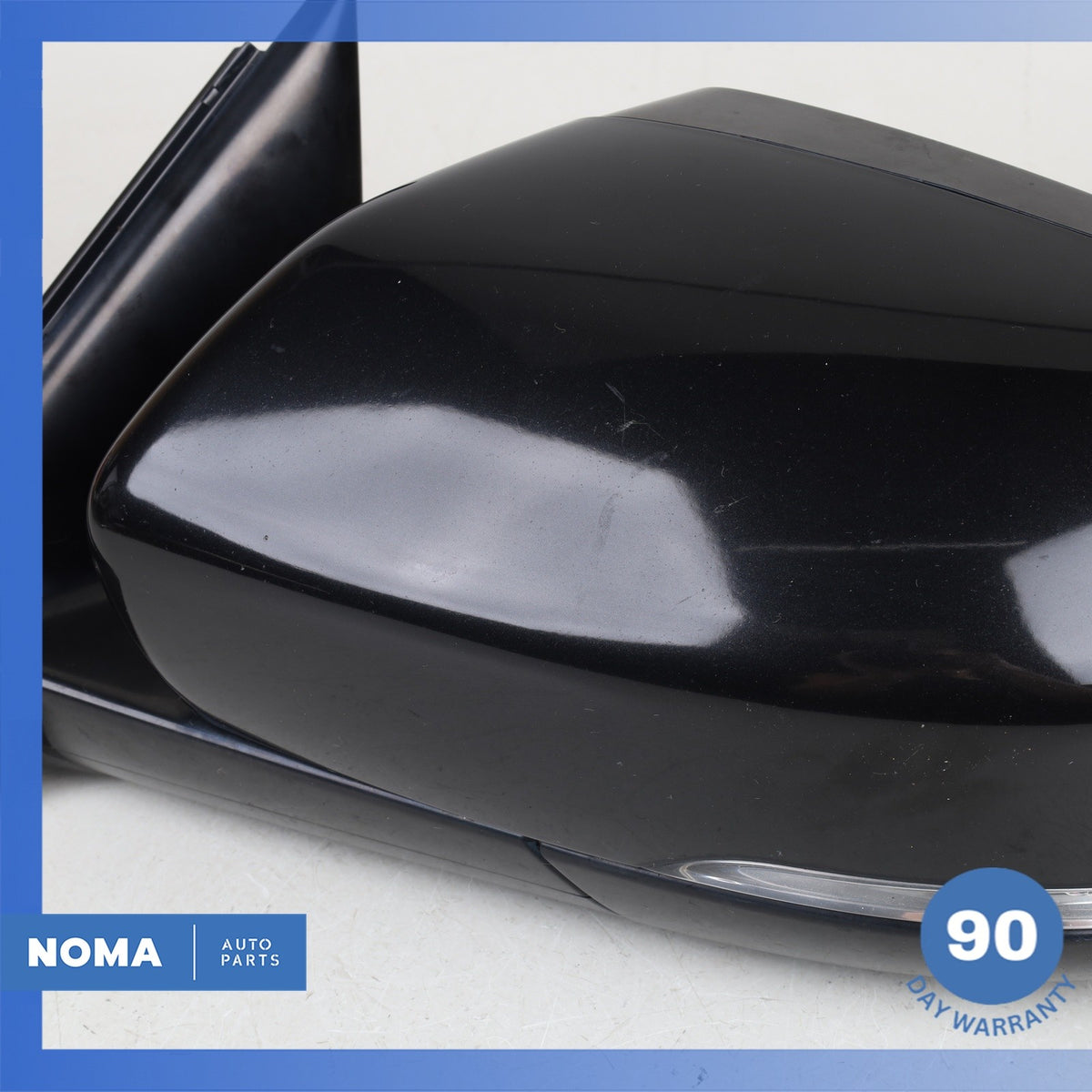 12-13 LR Range Rover Evoque L538 Left Side Rear View Mirror Assembly Black OEM - photo 10