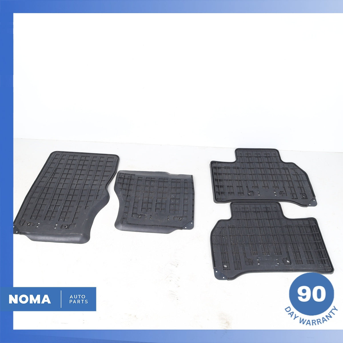 14-22 Range Rover Sport L494 Front & Rear Left & Right Floor Rubber Mat Set OEM - photo 7