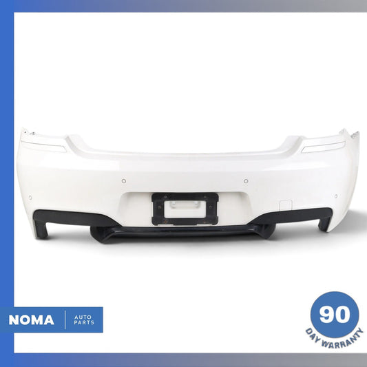12-19 BMW F13 650i 640i M-Sport Rear Bumper Cover Assembly White OEM - photo 1