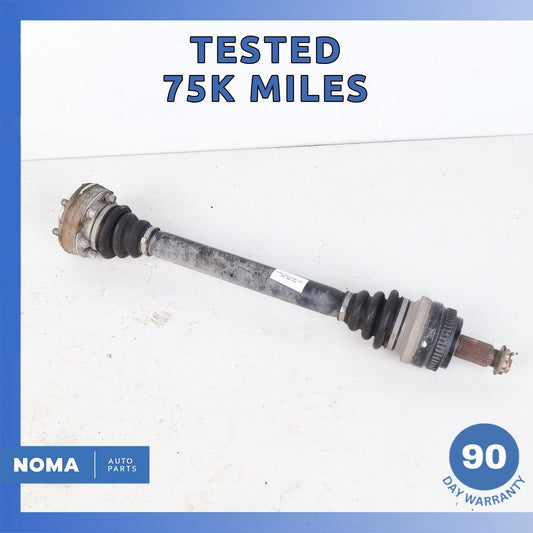 BMW E92 328i 135i Rear Left Side CV Axle Output Half Shaft 7537715 OEM 75k - photo 1
