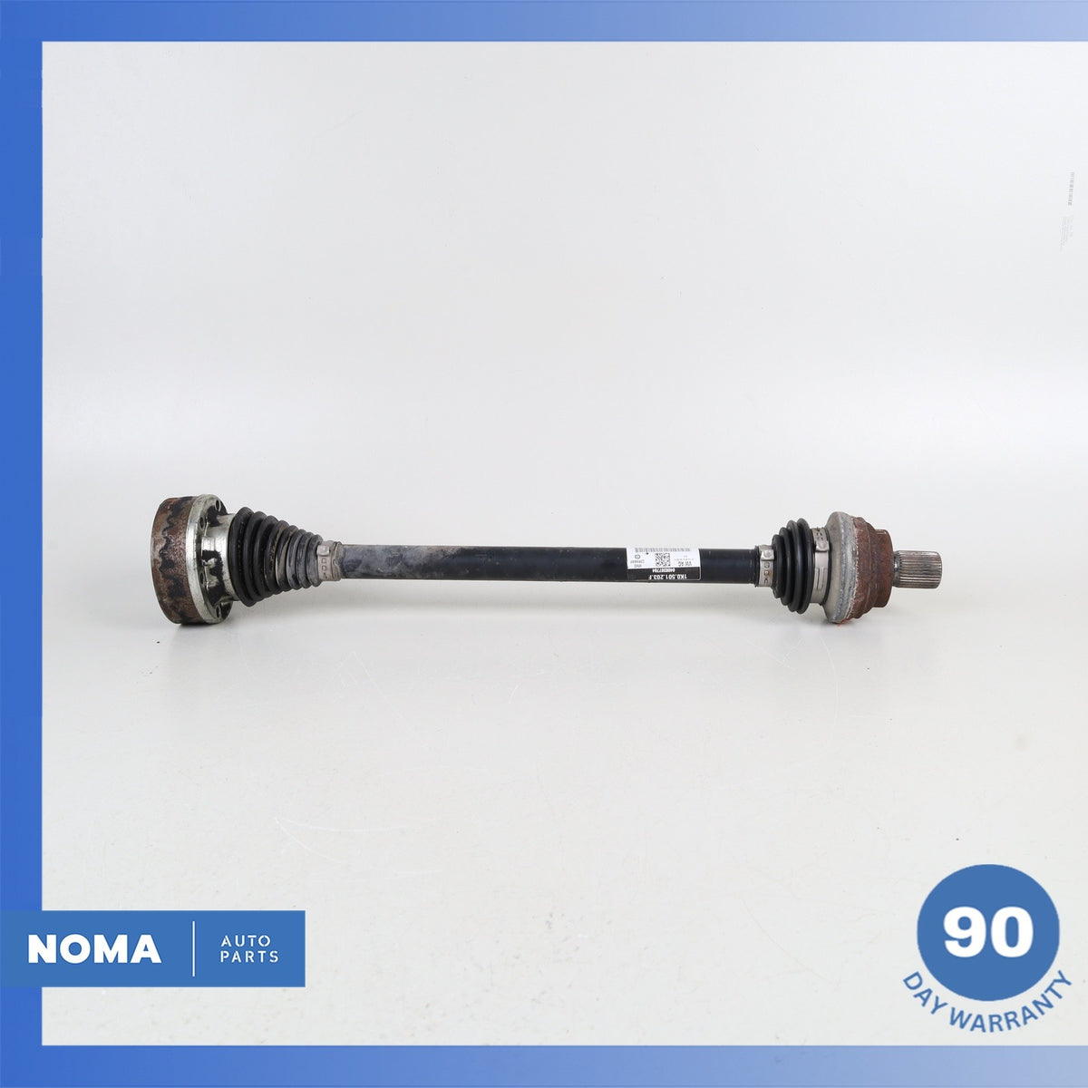 05-18 Audi 8U Q3 Rear Left CV Axle Half Shaft 1K0501203F OEM - photo 2